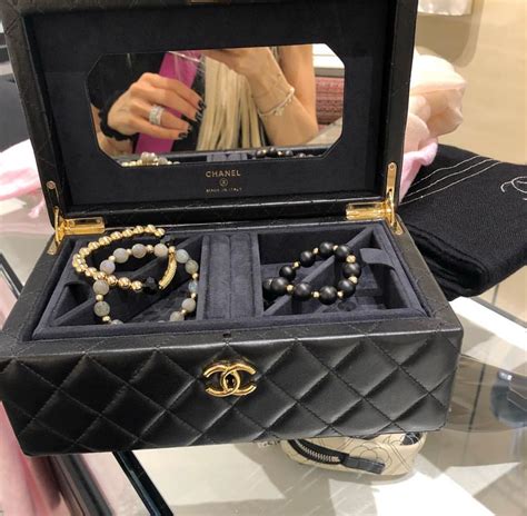 chanel jewelry box for sale|authentic Chanel jewelry.